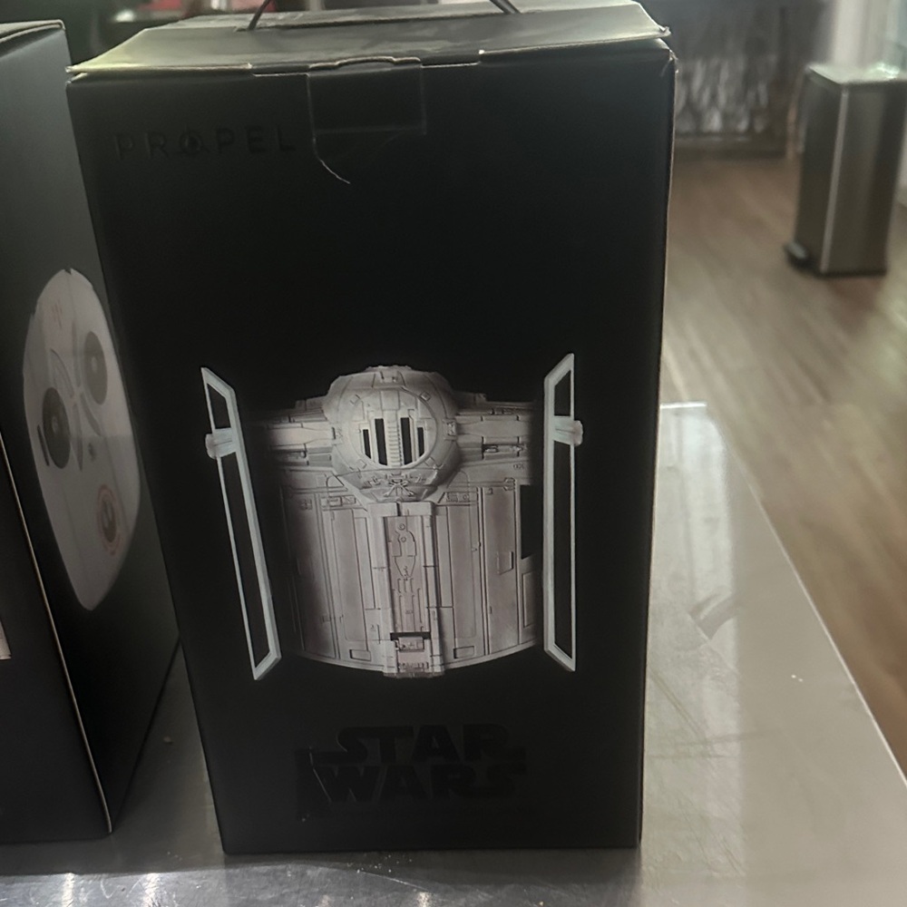 Star Wars White TIE Fighter Home Accent Figurine DRONE NEVER USED